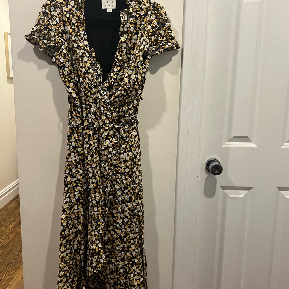Floral Wrap Dress